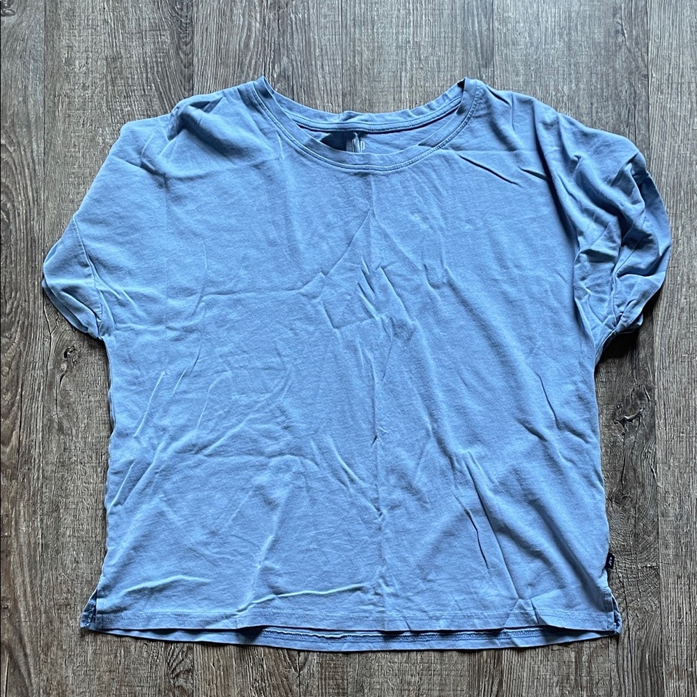 GAP Light Blue Women's Short Sleeve Tee